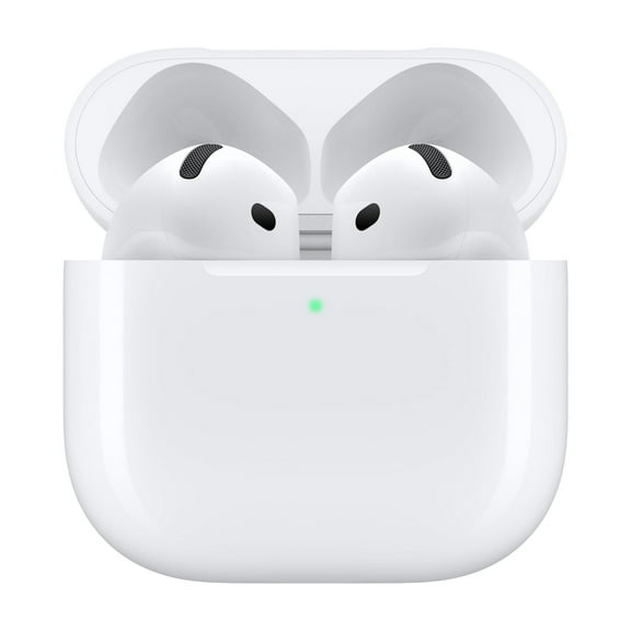 Pre-Owned Apple AirPods 4 Earbuds with Voice Isolation, Siri Interactions, and Spatial Audio, White