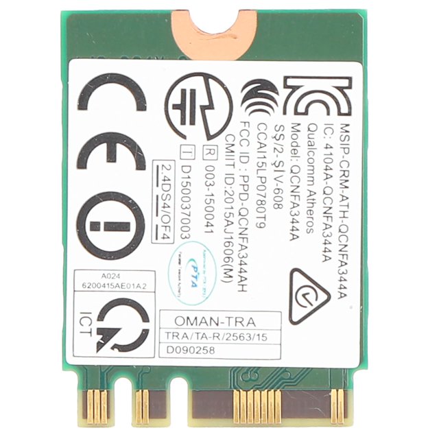 Wifi Card, 802.11a/b/g/n/ac Sturdy Durable Adapter Drive Free for 10 for 8 for