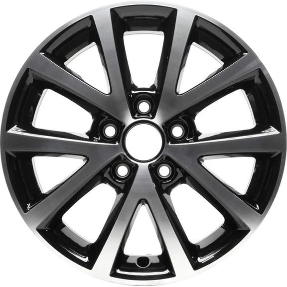 New Aluminum Wheel Rim 16 inch Fits 2010-2016 Volkswagen Jetta 5 Lug 5x112mm 10 Spokes