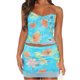 thumbnail image 1 of Traje De Falda De Mujer Elegante traje de falda de mujer Traje de falda de moda Conjunto de dos piezas para fiesta (Azul L) Cgtredaw Para estrenar, 1 of 1
