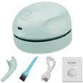 thumbnail image 1 of Aspirador de sobremesa Prowithlin con luz de carga USB, color verde, 1 of 6