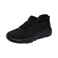 thumbnail image 2 of HTHLVMD Colorful Sole Slip-On Shoes, Woman's Running Shoes, Non Slip, Breathable, Lightweight Fashion Sneakers, Slip Resistant Athletic Sports Walking Gym Work Shoes, Black 5.5, 2 of 3