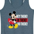 thumbnail image 3 of Mickey & Friends - Hey There Hi There - Women's Racerback Tank Top, 3 of 5