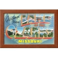 thumbnail image 2 of Greetings from Lake of the Ozarks, Missouri, Botanical Framed Art Print Wall Art Sold by Art.Com, 2 of 5