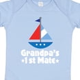 thumbnail image 4 of Inktastic Grandpas First Mate Nautical Sailboat Boys Baby Bodysuit, 4 of 5