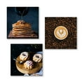 thumbnail image 2 of wall26 3 Panel Canvas Wall Art Delicious Food Pictures Home Wall Decorations for Bedroom Living Room Paintings Canvas Prints Framed - 16"x16"x3 Panels, 2 of 4