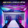 thumbnail image 2 of Dell inspiron 16 Touchscreen Laptop - Intel Core 7 150U Beat i7-1355U -16inch FHD+ -Windows 11 - 64GB RAM -1TB PCIe SSD -Backlit Keyboard -PC Portatil Plus Laptop Work Business College -2025 Copilot, 2 of 9