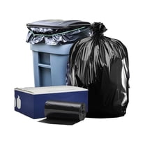 CodYinFI 95-96 Gallon Garbage Can Liners │ 1.5 Mil │ Black Heavy Duty Trash Bags │ 61” X 68” (50Count) (W95LDB15)