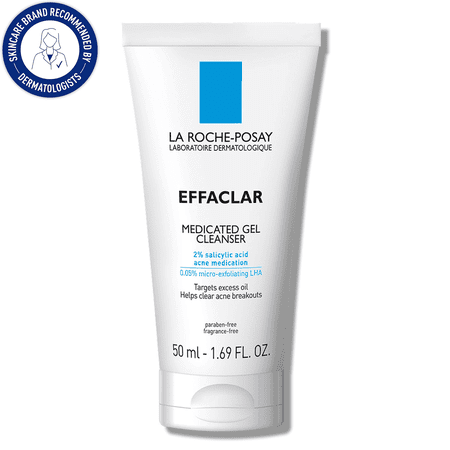 La Roche-Posay Effaclar Medicated Acne Face Wash, 1.69 fl oz