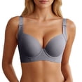 thumbnail image 4 of Afdoent Bras for Women Breathable Wirefree Full Coverage Bra for Lightweight Everyday Comfort with Open Back and Smooth Backing, 4 of 4