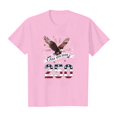 thumbnail image 5 of Kid's 250th Anniversary Print Shirt Bald Eagle and USA Flag Patriotic Tshirt for Girls Boys 4th of July Memorial Day 1-13 Years, 5 of 6