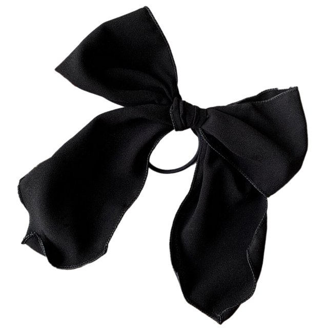 IFANLANDOR 2Ud Lazos De Tela Para Accesorios Chic Para Y En Color Negro