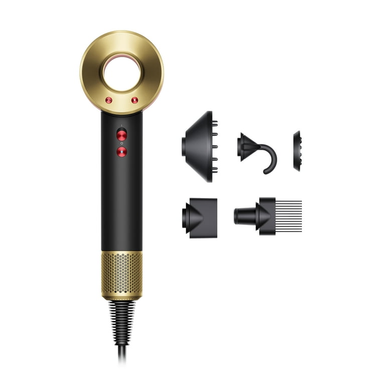 Restored Premium Dyson Supersonic™ Hair Dryer | Onyx Black/Gold