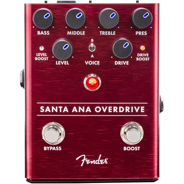 Fender Santa Ana Overdrive Pedal w/ Power Supply