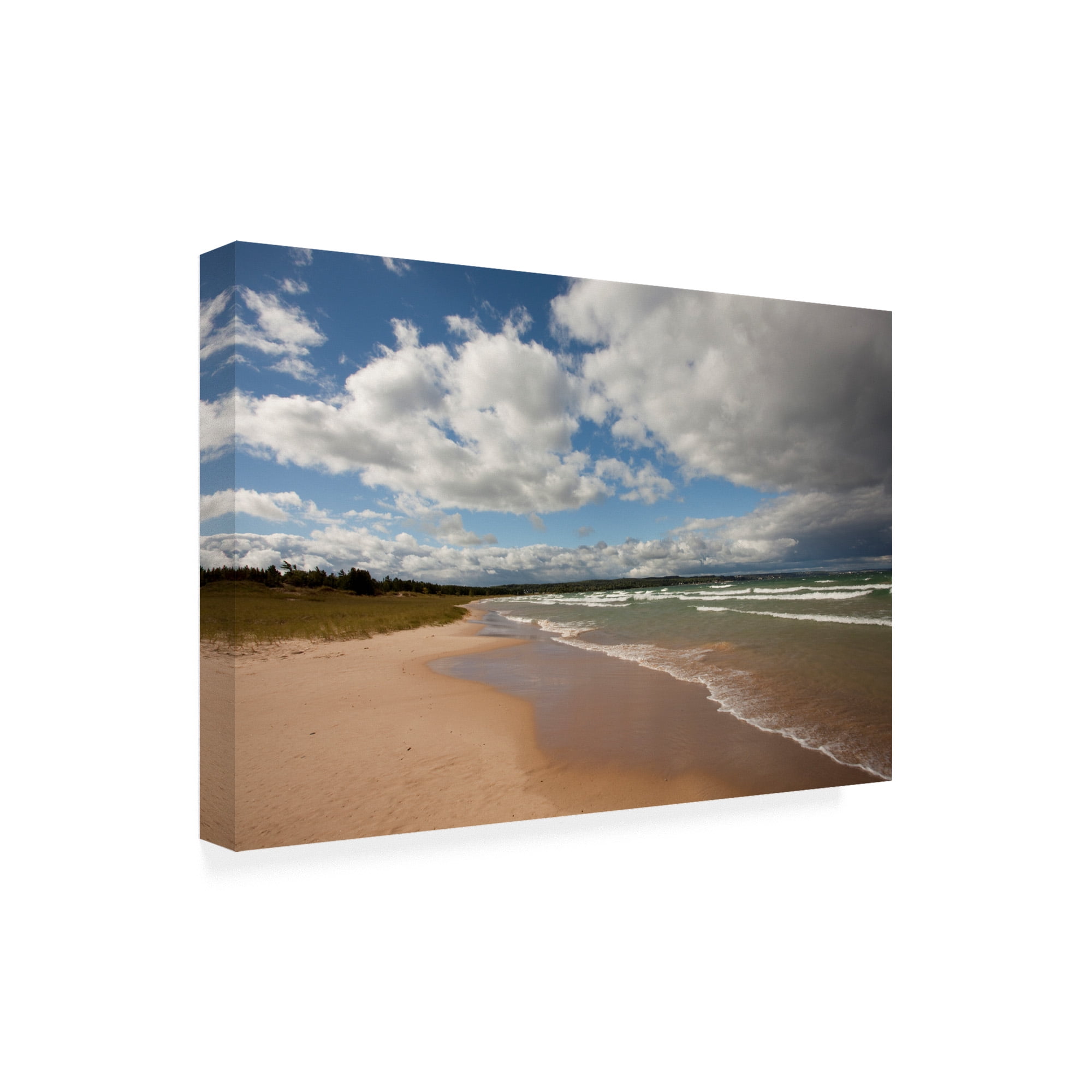 Trademark Fine Art 'Little Traverse Bay Petoskey Mi' Canvas Art by Monte Nagler