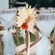 thumbnail image 2 of Decoración de silla para exteriores, hotel, boda, negocios, flores artificiales, ramo de seda, respaldo de metal, estilo floral, portátil y plegable, ideal para bodas, fiestas, recepción de, 2 of 8