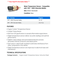 thumbnail image 2 of Water Temperature Sensor - Compatible with 1997 - 2003 Chevy Malibu 1998 1999 2000 2001 2002, 2 of 2