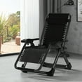 thumbnail image 4 of NAIZEA Zero Gravity Chair, Oversize Patio Chair,Lawn Chair Flolding Recliner Lounge Chair, 4 of 13