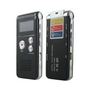Yesfashion Voice Record Mini 8GB Digital Sound Audio Recorder Dictaphone MP3 Player