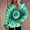 Green, variant on Hoodies for Women Pullover Woman Long Sleeved Drawstring Pocket Pullover Print Casual Loose Tops Ladies Outdoor Travel Fall Winter Wear Red