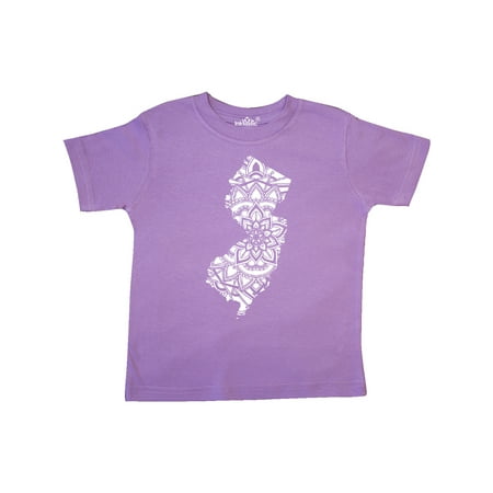 

Inktastic New Jersey Silhouette Mandala Gift Toddler Boy or Toddler Girl T-Shirt