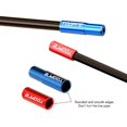 thumbnail image 5 of 200 unidades de puntas de cable de freno para bicicleta, cable de aleación de aluminio azul Afortunado Sencillez, 5 of 5