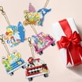 thumbnail image 1 of Cuadros Decorativos Diamond Drill 5D Art Key Rings Art Craft DIY Regalos en forma especial (YSK099) 5pcs DQrwqpou embutido en tela, 1 of 4