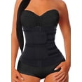thumbnail image 1 of Ilfioreemio Women's Waist Trainer Tummy Control Corset Trimmer Belt Waist Cincher Slimming Weight Loss Shapewear, 1 of 6