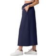 thumbnail image 2 of Cueply Long Skirts for Women Casual Summer 2026 Spring Flowy A Line Maxi Skirt with Pockets, 2 of 4