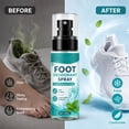 thumbnail image 6 of Shoe Deodorizer Spray, 60ml Powerful Foot & Shoe Odor Eliminator, Foot Spray for Smelly Feet, Fast-Acting & Long-Lasting Shoe Freshener Spray for Shoes, Gym Bags, Helmets, 6 of 6