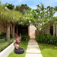 thumbnail image 4 of Estatua De Jardín, Estatuilla De Resina De Duende Bailando, Adornos De Dama Bailando Para Decoración Interior Y Exterior sonducket HA035833-00, 4 of 6