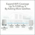 thumbnail image 5 of NETGEAR Orbi Whole Home Tri-Band Mesh WiFi 6 System (RBK652S) – Router + 1 Satellite Extender - Security Features - Coverage up to 3,500 sq. ft., 40 Devices - AX3000 (up to 3Gbps), 5 of 6