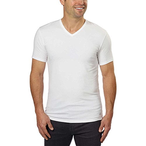 Bliv overrasket fortov Gnaven Calvin Klein Cotton Stretch V-Neck, Classic Fit T-Shirt, Men's (3-pack)  (White or Black) (White, X-Large) - Walmart.com