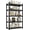 5 tier, variant on 54" H Bookshelf, 4 Tier Bookshelves, Home Office Bookcase Shelf Storage Organizer, Free Standing Storage Shelving Unit for Bedroom, Living Room and Home Office (Black, 14" D*24" W*54" H, 4-Tier)