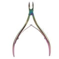 thumbnail image 2 of Stainless Steel Cuticle Nipper  Edge Dual Spring Design Multicolor for Ingrowing Nails, Leuconychia, 2 of 8