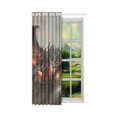 thumbnail image 2 of MKHERT Three Headed Dragon Window Curtain Living Room,Bedroom Window Drapes 52x84 inch, 2 of 3