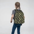 thumbnail image 5 of Naloa Sunflowers Print Lightweight DayBackpack Suitable for school, work, shopping, travel, etc., 5 of 5