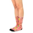thumbnail image 6 of Mary Blair Classic Animation Novelty Women Crew Printed Socks, 6 of 9