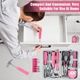 thumbnail image 4 of HLONK 18/19/20Pcs Household Tool Set Portable Household Basic Hand Tool Set Multi-functional Home Tool Kit with Pliers Hammers Wrench and Screwdrivers for DIY Building Home Maintenance, 4 of 10