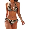 thumbnail image 1 of NICKSUN Women's Bikini Sets Two Piece Bathing Suits Sexy Halter Padded Bikini Swimsuits, 1 of 8