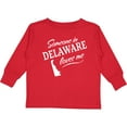 thumbnail image 3 of Inktastic Someone in Delaware Loves Me Boys or Girls Long Sleeve Toddler T-Shirt, 3 of 5