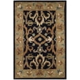 thumbnail image 2 of Safavieh Heritage Oslo Oriental Wool Area Rug, Charcoal/Beige, 2' x 3', 2 of 8