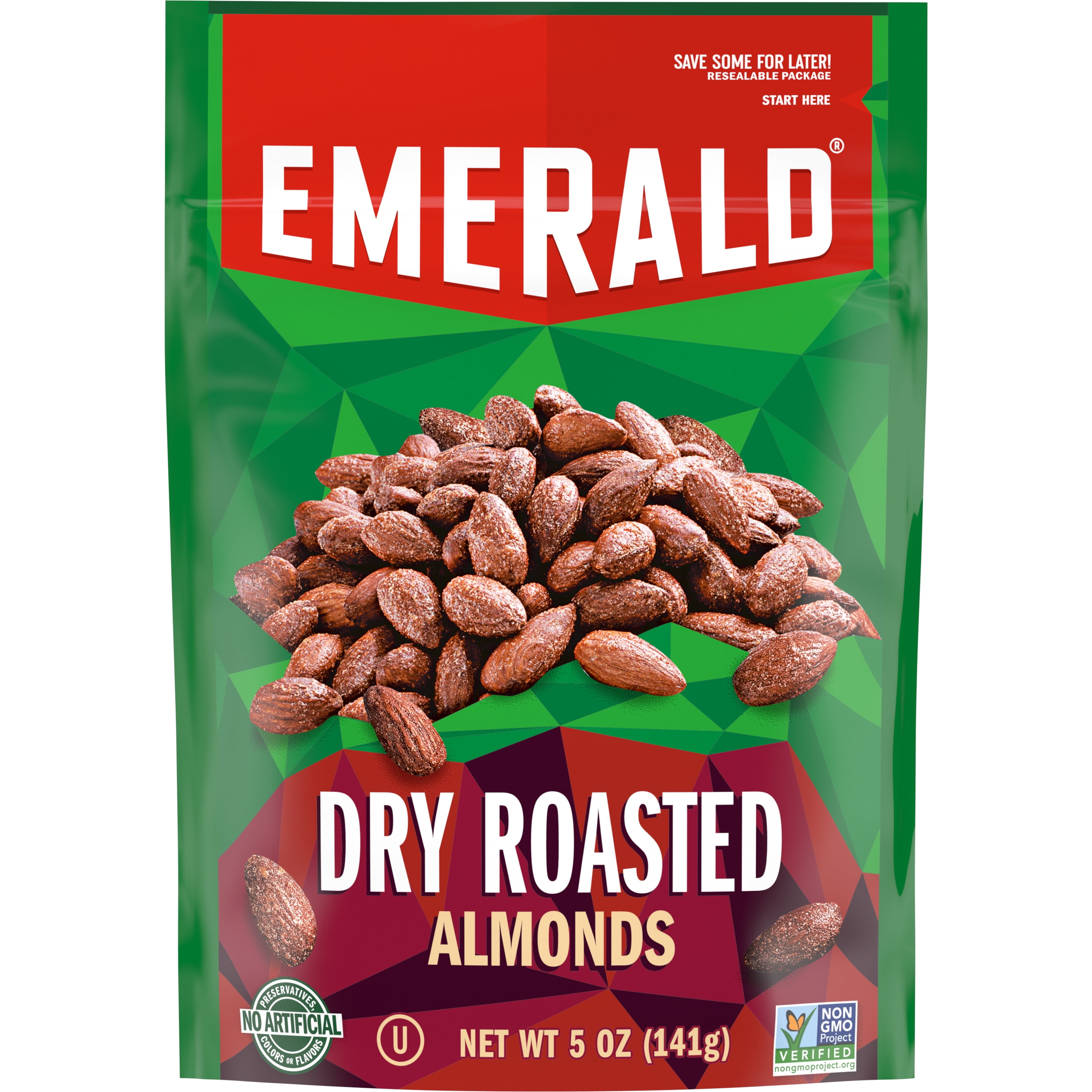 Emerald Nuts Dry Roasted Almonds, 5 Oz
