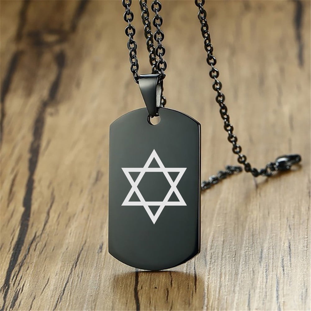 Star of david necklace near me deals