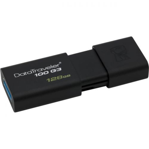 Kingston 128GB USB 3.0 DataTraveler 100 G3 (100MB/S en Lecture, 10MB/S en Écriture)