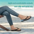 thumbnail image 4 of YAZAOOSummer Flip Flops Creatively Hummingbird Cage Flowers Moonlit Scene Simple Beach Sandals, 4 of 8