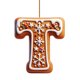 thumbnail image 1 of 26 adornos con letras del alfabeto para el árbol de Navidad. Colgante con la letra M y diseño de bayas. Mini adornos colgantes para fiestas DIY., 1 of 4