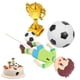 thumbnail image 2 of 1 Set Soccer Birthday Party Decorations: Football Theme Birthday Cake Decorations - Soccer Cake Topper For Party Supplies And Celebration, 2 of 3
