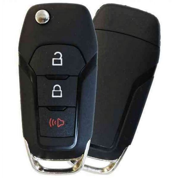 Replacement Flip Key Fob for Ford F-150 2015-2020 FCC N5F-A08TAA N5FA08TAA 2AOKM-FD9 Part Number 164-R8130 164R8130