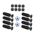 thumbnail image 4 of Dualoai 8x Table Football Replacement Handles Table Football Accessories Easy to Install Light Blue Footballs, 4 of 9